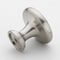 Gliderite Hardware 1-1/4 in. Satin Nickel Rippled Cabinet Knob, 5PK 5415-SN-5 - alternate 3